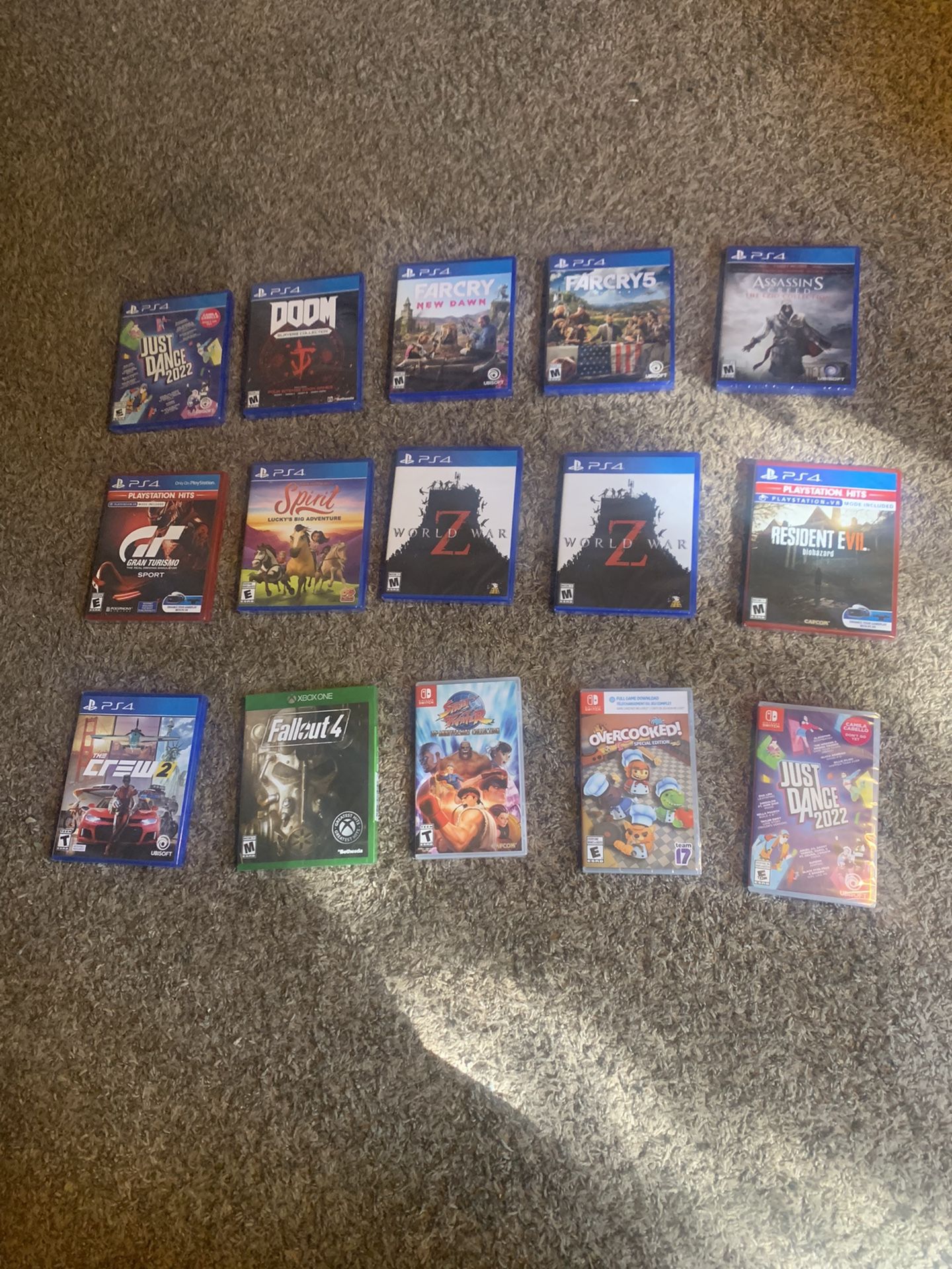 Game Lot (Please Read Description!!!) PS4, Xbox, Nintendo Switch Games