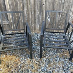 Pair Of Patio/ Outdoor Chairs