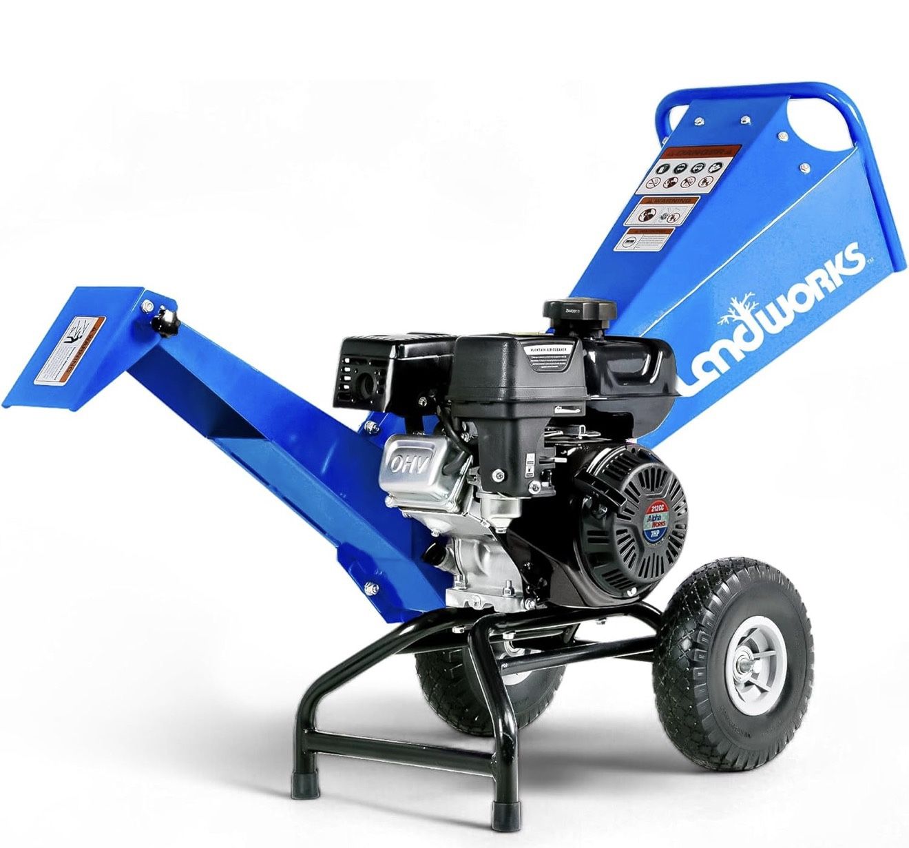 Landworks Wood Chipper Shredder Mulcher