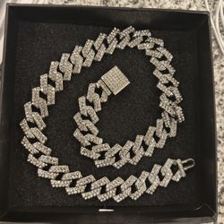 Iced Out Cuban Link Chain