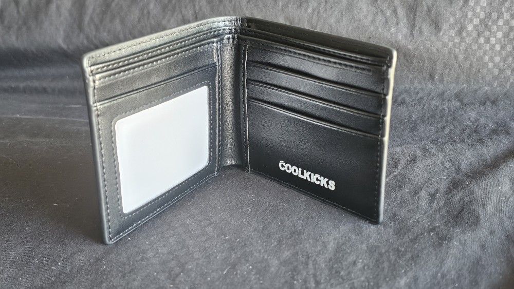 Official Coolkicks Leather Wallet Black In Box Brand New!!!