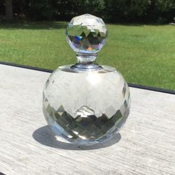 Vintage Mikasa Crystal Perfume Bottle 