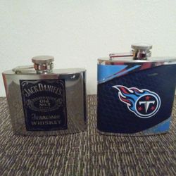 🥃 Flasks...Jack Daniels and Tennessee Titans...$5!