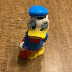 Donald Duck Suitcase Vintage Disney Squeaky Toy (READ DESCRIPTION)