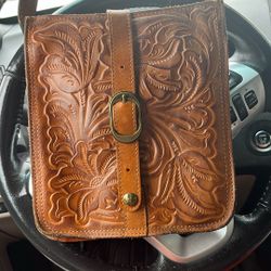 Patrica Nash Leather Cross body purse 