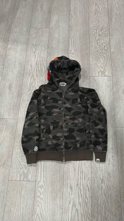 Green Bathing ape zip up