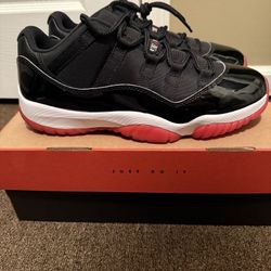 Jordan 11 “bred Low” Brand New 