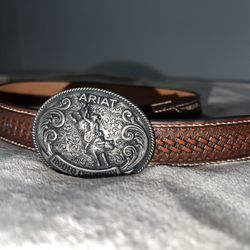 Toddler Leather Belt 