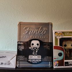 Jack Skellington And Sally Funko Pop
