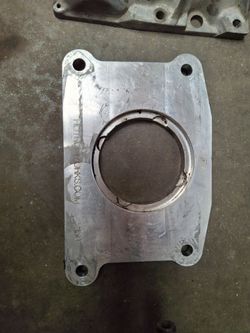 S10 T5 V8 adapter and clutch sbc 350
