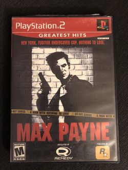 Max Payne PS2 game