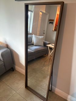 Wooden Mirror