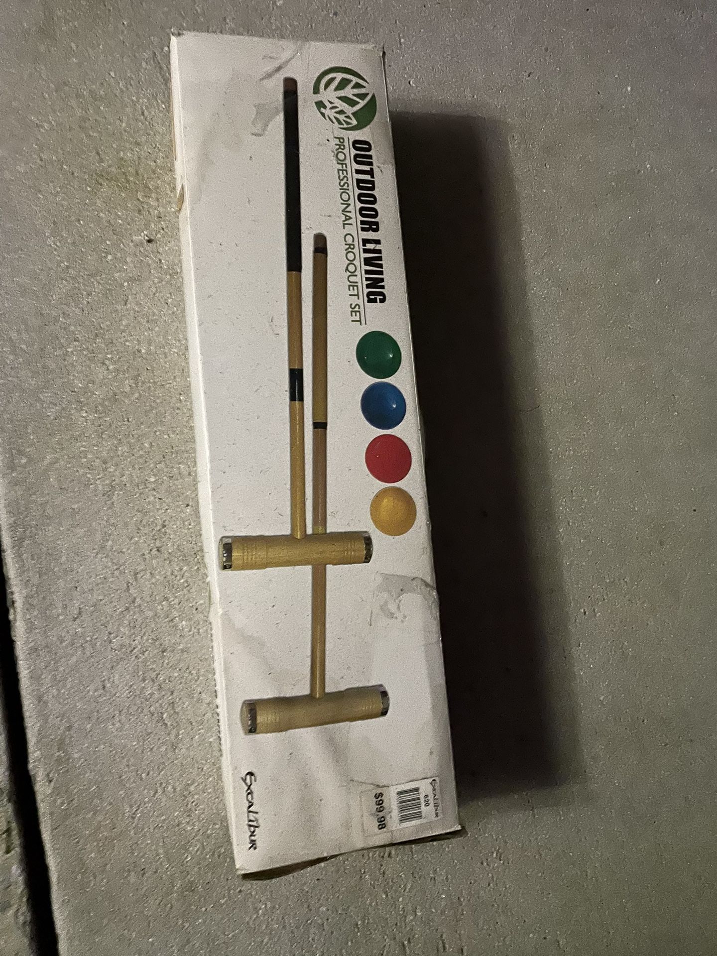 Croquet Set Unopened