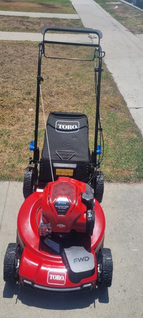 Toro 22 Recycler Briggs Stratton High Wheel FWD Gas Walk