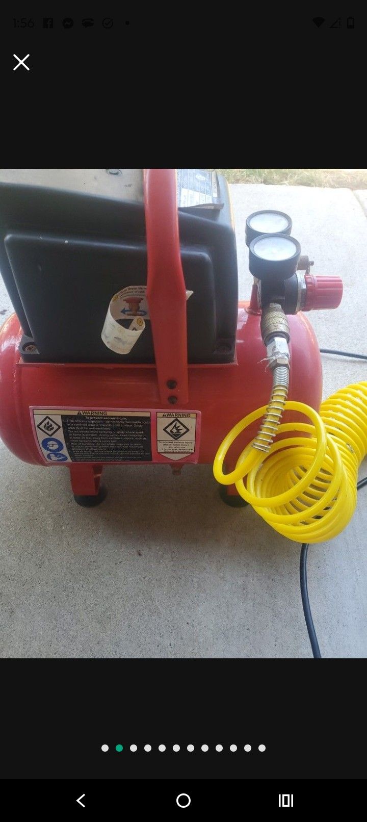 Central Pneumatic Air Compressor 