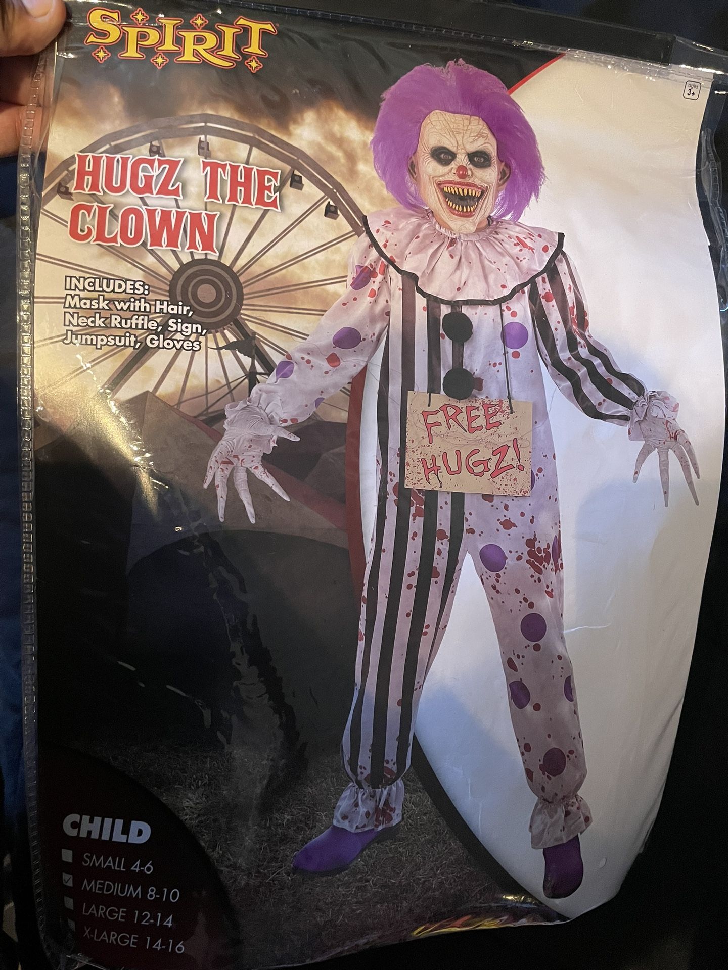 Hugs The Clown Costume