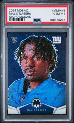 Malik Nabers Micro Mosaic GEM 10