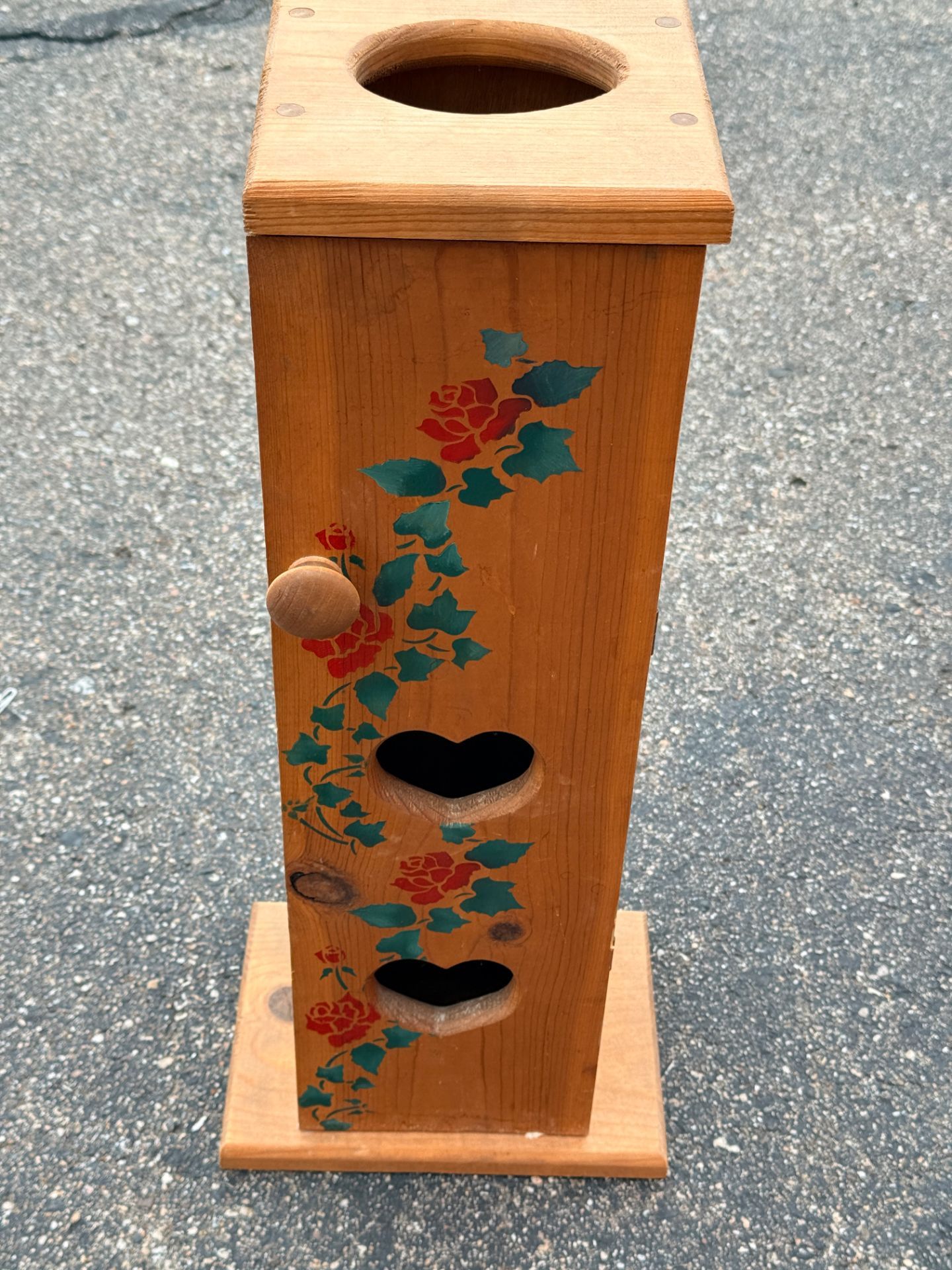 Toliet paper holder and storage