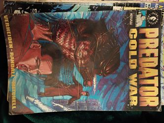 1991 Predator Cold War Comic Book