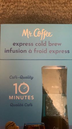 Mr coffee express cold brew