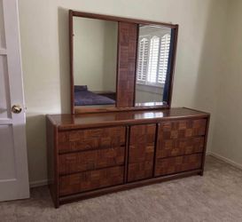 1970’s Lane MCM Modern Brutalist 6 piece bedroom set