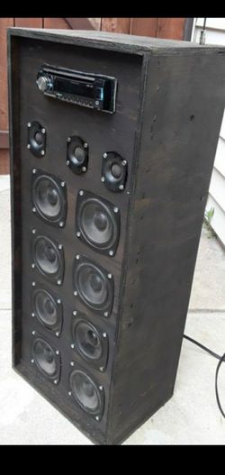 Home made pioneer Bluetooth speaker box