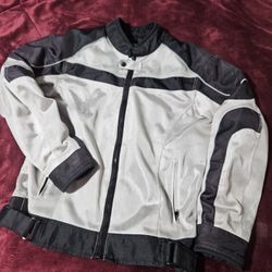 BILT Techno 2 Motorcycle Mesh Jacket Mens M LINER W/ ARMORED BLM 13 600d Racing