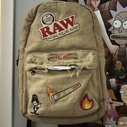 RAW Burlap Backpack
