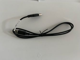 HP USB 2.0 Printer Cable Type-A to Type-B (Black, Approx 5ft)