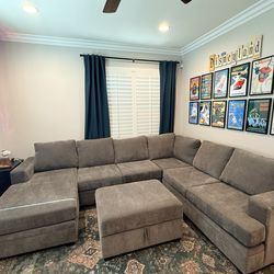 Queen Sofa Sleeper Sectional!