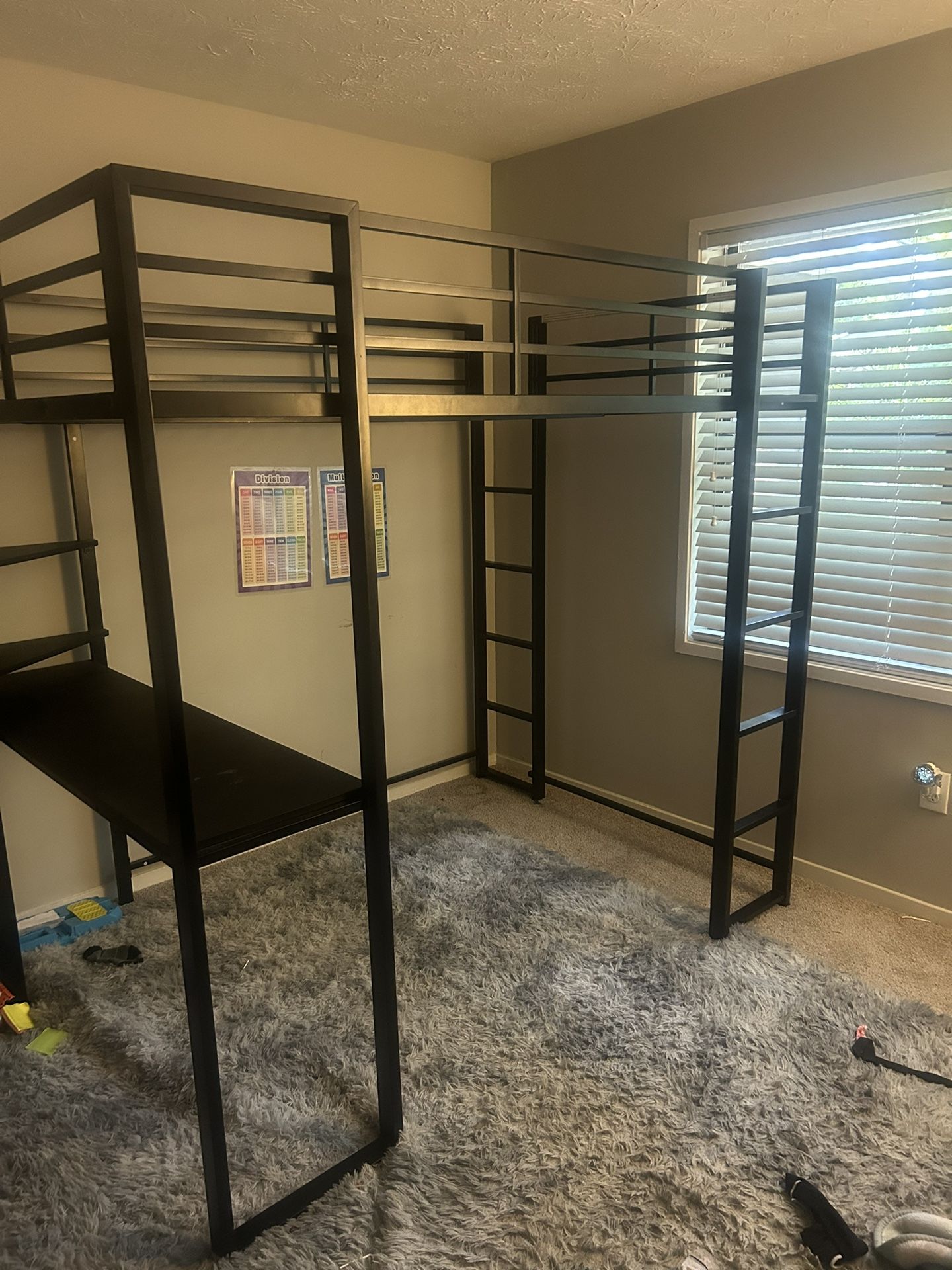 Full Size Loft Bed Frame 