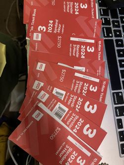 Bus Tickets! 🎉🔥🔥sale Half Price Possibly More 90 Tickets