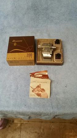 Revere film splicer, vintage. Like New
