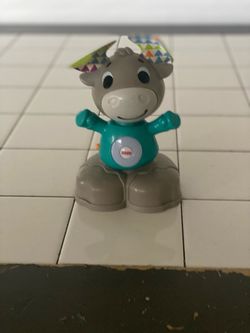 Fisher-Price Linkimals Hippo Baby Toy -  Like New