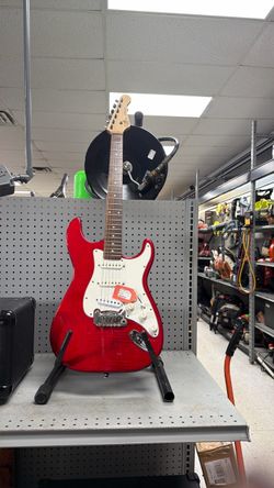 G&L Legacy Red Electric Guitar Stratocaster Style