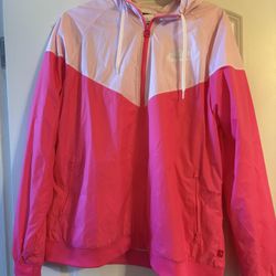 Pink Nike Windbreaker 