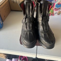 Polo boots all leather real Ralph Lauren