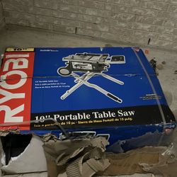 Ryobi 10” Portable Table Saw 