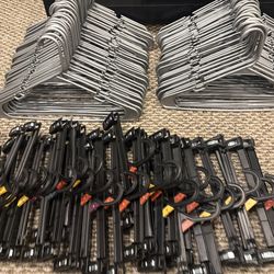 Bundle Of Assorted Clothing Hangers - Perfect For Resellers Or Closet