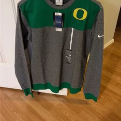 NEW Nike Oregon Ducks Crewneck Sweat Shirt