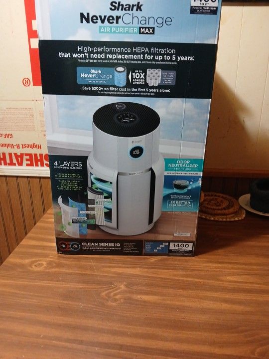 Shark Never Change 1400SQ Feet Air Purifier Max