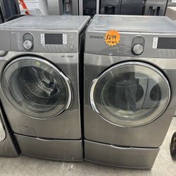 Samsung Washer And Gas Dryer Set
