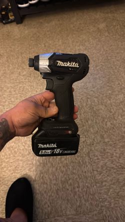 Makita XDT 15 Brushless 1/4 Impact Driver , 5ah 18v Battery Included 