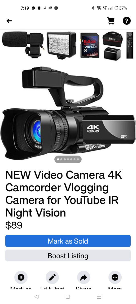 Camcorder Video Camera Digital YouTube Vlogging Camera Digital Zoom Camcorder Video Camera Digital YouTube Vlogging Camera Digital  Mic Remote Control