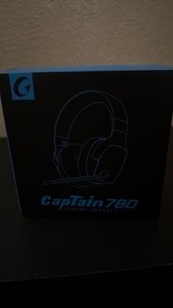 Gaming headset Ps  5 ps4 ,switch,with noise cancellation,mic surround sound, blue lighting. The head set white. Pickup only
