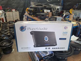 Planet audio anarchy 2600.2 new never open tamper sealed 120.00 merced pick up