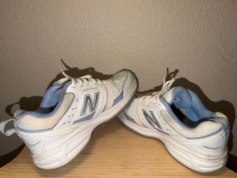 New Balance 409 Women’s Size 7 White/Light Blue Running Shoes