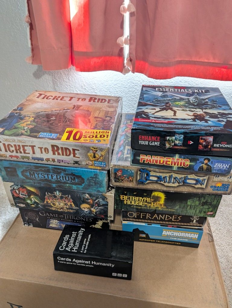 Board Games $75