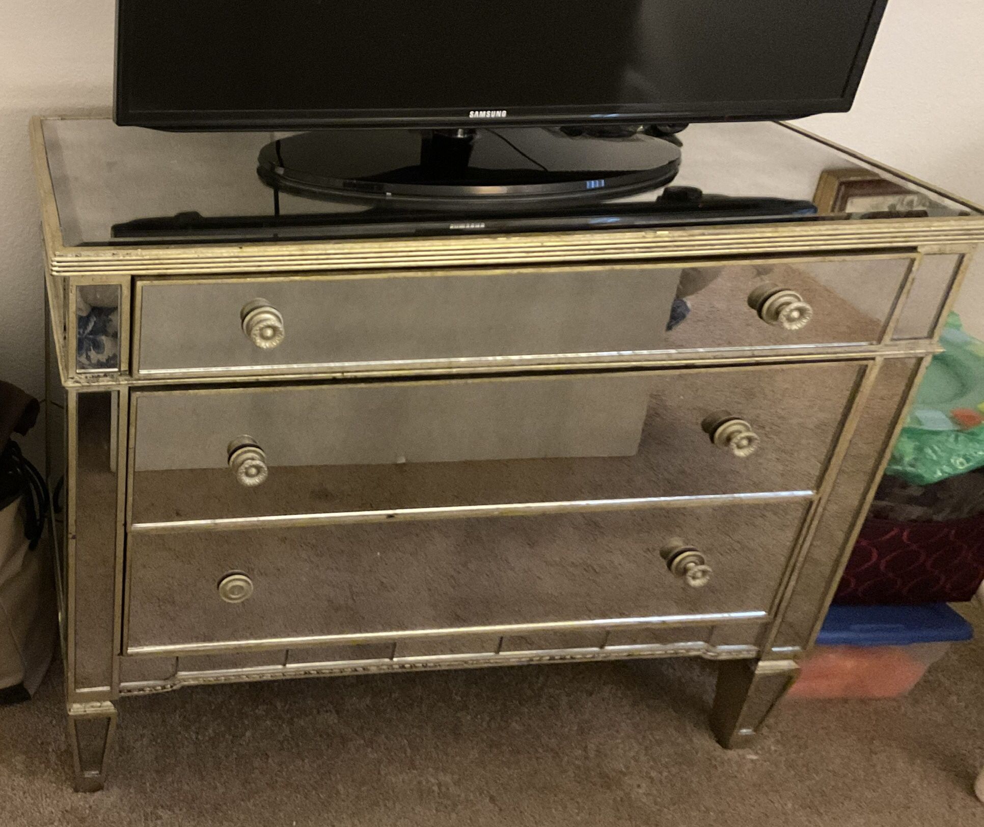 Mirrored Dresser From Z gallerie