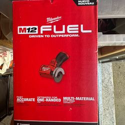 M12 FUEL 12V 3 in. Lithium-lon Brushless Cordless Cut Off Saw (Tool-Only)